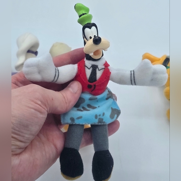 Vintage 2001 McDonald's Disney House Of Mouse Daisy Donald Goofy Pluto Figures - Picture 9 of 16